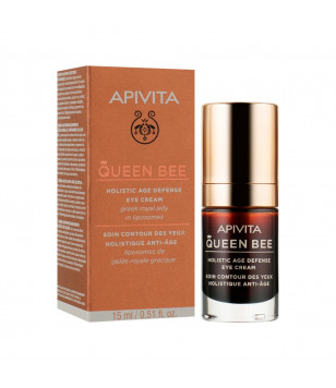 Apivita Крем для шкіри навколо очей з маточним молочком в ліпосомах Queen Bee Holistic Age Defence Eye Cream,