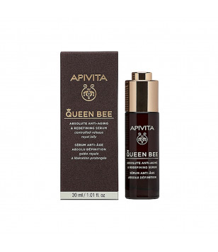 Apivita Сиворотка для комплексного захисту від старіння шкіри Queen Bee Holistic Age Defense Serum, 30 мл