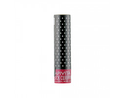 Apivita Бальзам для губ з бджолиним воском і чорною смородиною Lip Care with Black Currant, 4.4 г