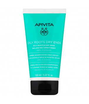 Apivita Кондиціонер нормалізуючий для жирних коренів і сухих посічених кінчиків із прополісом і кропивою Balan