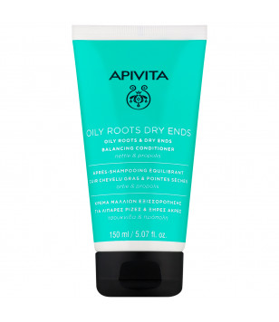 Apivita Кондиціонер нормалізуючий для жирних коренів і сухих посічених кінчиків із прополісом і кропивою Balan