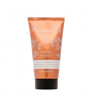 Apivita Зволожувальний крем для тіла Royal Honey Rich Moisturizing Body Cream, 150 мл