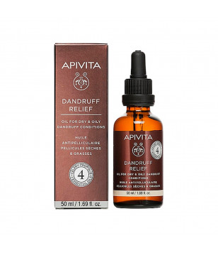 Apivita Олія для волосся від сухої та жирної лупи Hair Loss Dandruff Relief Oil, 50 мл