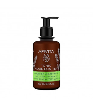 Apivita Молочко для тела увлажняющее Tonic Mountain Tea Moisturizing Body Milk, 200 мл