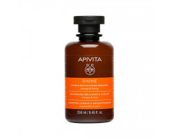 Apivita Шампунь відновлювальний для сили та блиску волосся з апельсином і медом Shine And Revitalizing Shampoo