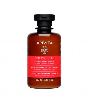 Apivita Шампунь для волосся з білками кіноа й медом Color Seal Shampoo, 250 мл
