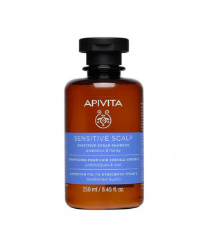 Apivita Шампунь для шкіри голови з пребіотиками й медом Sensitive Scalp Sensitive Scalp Shampoo Prebiotics & H
