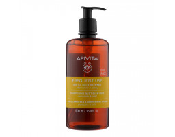 Apivita Шампунь для щоденного застосування з ромашкою і медом Gentle Daily Shampoo With Chamomile & Honey, 500
