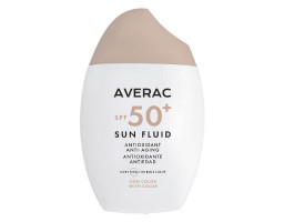 Тонуючий сонцезахисний флюїд для обличчя SPF50+ Sun Fluid SPF50+ With Color Ulrtaligh Averac, 50 мл