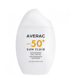Сонцезахисний флюїд для обдиччя SPF50+ Ulrtalight SPF50+ Sun Fluid Averac, 50 мл