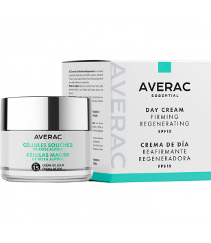 Денний антивіковий крем зі стовбуровими клітинами альпійської троянди SPF 15 Averac, 50 мл