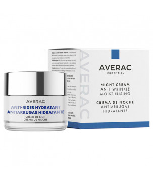 Нічний зволожувальний крем проти зморщок Essential Anti-Rides Hydrating Night Cream Averac, 50 мл