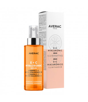 Освежающая гиалуроновая сыворотка с витаминами E + C Focus Hyaluronic Serum With Vitamins E + C Aver