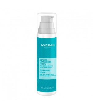 Пінка для вмивання жирної та комбінованої шкіри Cleansing Foam Averac, 200 мл