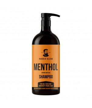 Barber Blend Шампунь для жирної шкіри голови і схильного до лупи волосся Menthol, 1000 мл