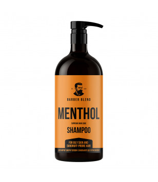 Barber Blend Шампунь для жирной кожи головы и склонных к перхоти волос Menthol, 1000 мл