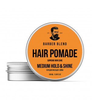 Barber Blend Помадка для волосся medium hold/Shine, 100 мл