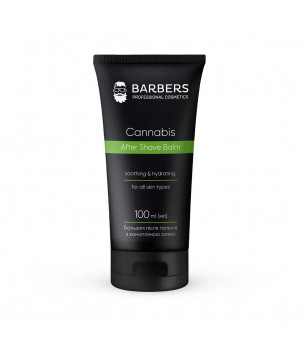 Barbers Бальзам після гоління з конопляною олією Cannabis, 100 мл