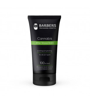 Barbers Бальзам після гоління з конопляною олією Cannabis, 100 мл