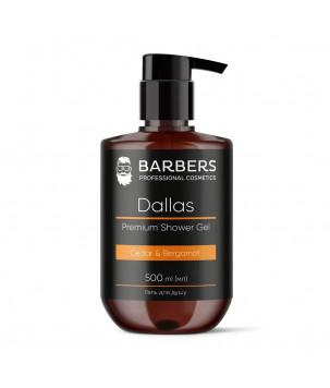 Barbers Гель для душу Dallas, 500 мл