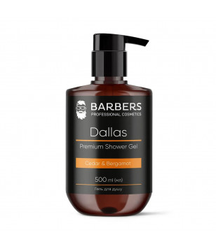 Barbers Гель для душа Dallas, 500 мл