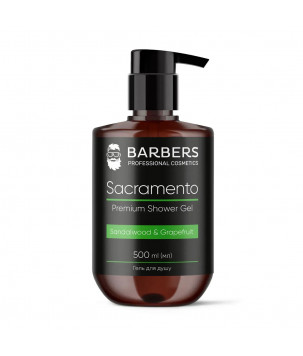 Barbers Гель для душу Sacramento, 500 мл