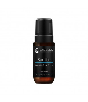 Barbers Піна для бороди та обличчя 2 в 1 Seattle, 200 мл
