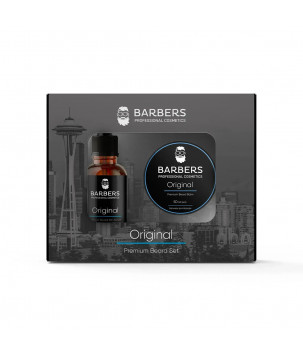 Barbers Подарунковий новорічний набір для чоловіків Caffeine & Lemongrass