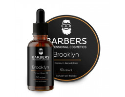 Barbers Brooklyn — набір для догляду за бородою, 80 мл