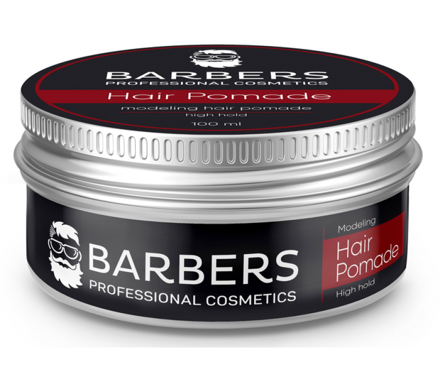 Barbers Modeling Hair Pomade High Hold — помада для волосся, 100 мл