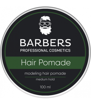 Barbers Помада для волосся Modeling Hair Pomade Medium Hold, 100 мл