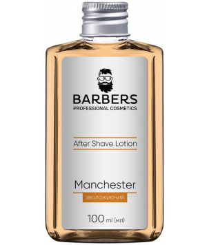 Barbers Увлажняющий лосьон после бритья Manchester, 100 мл