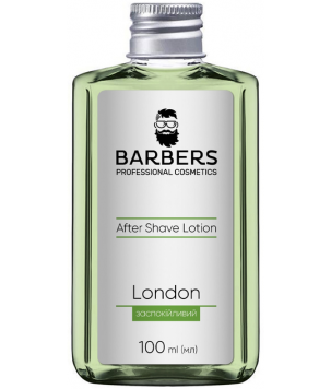 Barbers Заспокійливий лосьйон після гоління London, 100 мл