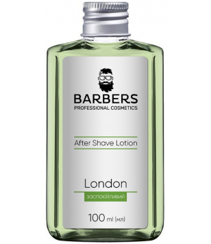 Barbers Успокаивающий лосьон после бритья London, 100 мл