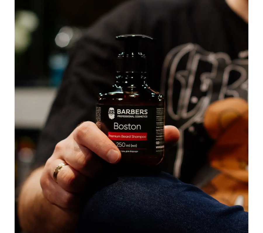 Barbers Шампунь для бороди Boston 250 мл — купити в Україні