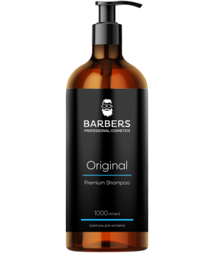 Barbers Шампунь для чоловіків для щоденного використання Original, 1000 мл