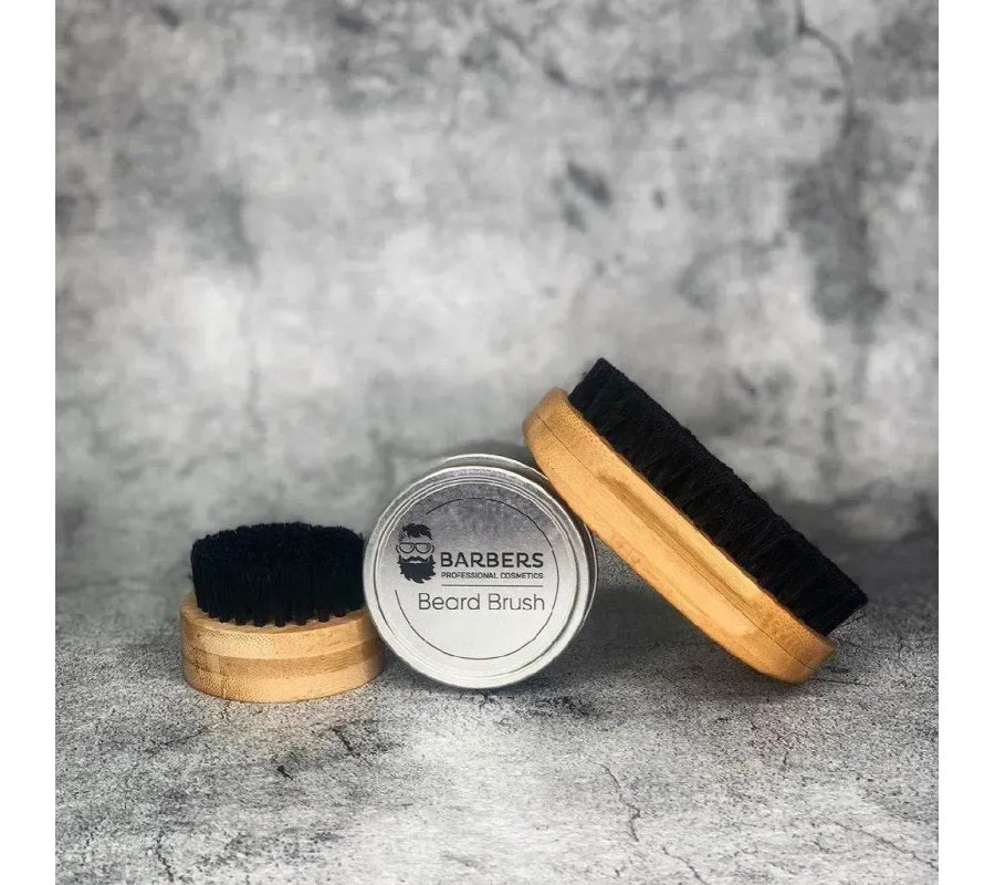 Barbers Щітка для бороди Round Beard Brush — купити в Україні
