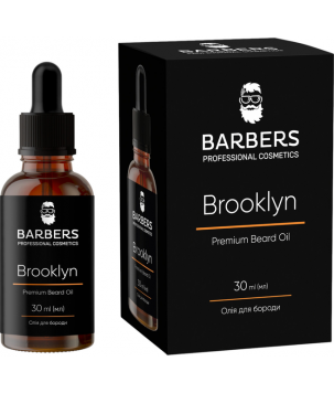 Barbers Олія для бороди Brooklyn, 30 мл