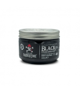Barbertime Гель для укладання волосся сильної фіксації Hair Gel Black, 300 мл