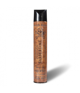 Barbertime Лак для волос с оливковым маслом Hairspray Shine Olive Oil, 400 мл