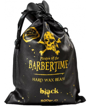 Barbertime Твердий віск для депіляції Hard Wax Beans Black, 500 гр