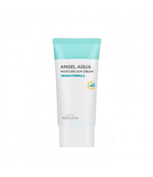 Увлажняющий солнцезащитный крем Angel Aqua Moisture Sun Cream SPF50+ PA+++ Beyond, 50 мл