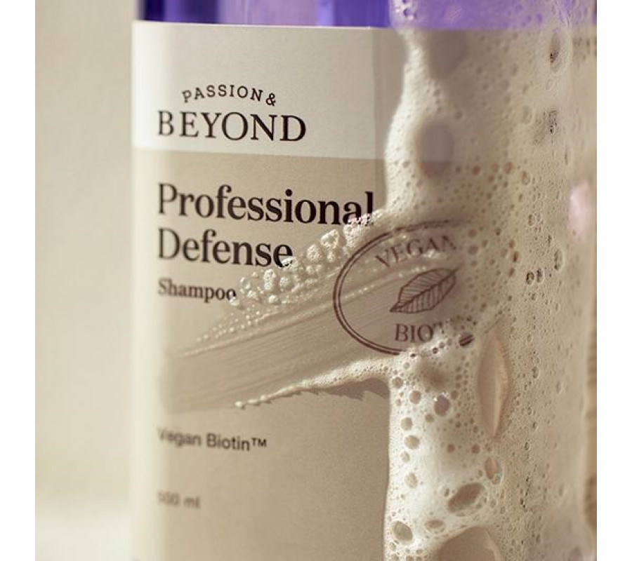 Beyond Professional Defense Shampoo — зміцнювальний відновлювальний шампунь для волосся, 500 мл