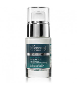 SUPREMELAB MEN LINE Зволожуючий крем проти зморшок під очі Bielenda professional, 15 мл