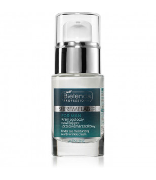 SUPREMELAB MEN LINE Увлажняющий крем для кожи вокруг глаз против морщин Bielenda professional, 15 мл