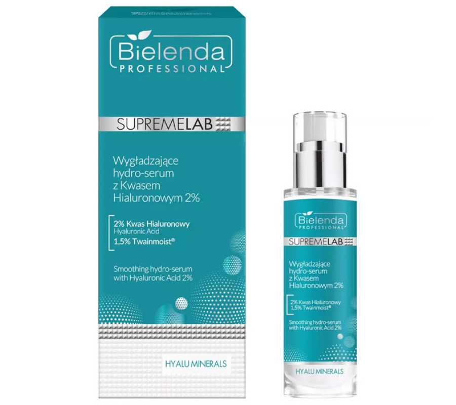 IS Supremelab Hyalu Minerals Розгладжуюча гідросироватка з 2% гіалуронової кислоти Bielenda professional, 30 м