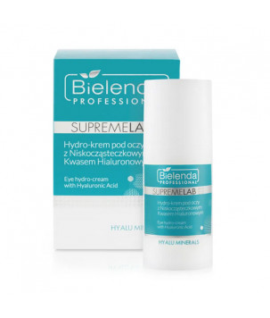 IS Supremelab Hyalu Minerals Гідро-крем для шкіри навколо очей з гіалуроновою кислотою Bielenda professional,