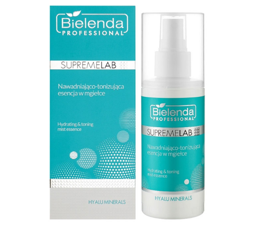 IS Supremelab Hyalu Minerals Зволожуюча і тонізуюча есенція у вигляді туману Bielenda professional, 150 мл