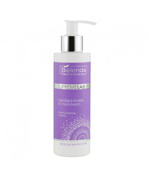 IS Supremelab Microbiome Pro Care Заспокійлива емульсія для вмивання обличчя Bielenda professional, 175г