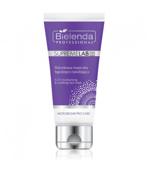 IS Supremelab Microbiome Pro Care Рятівна заспокійлива та зволожуюча маска Bielenda professional, 70 мл